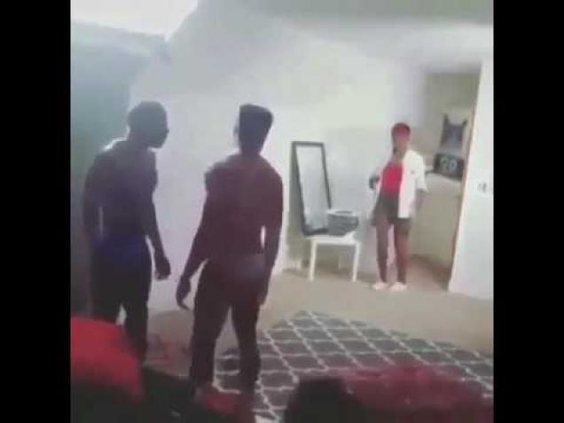 Mom Walks In On Son boobs video