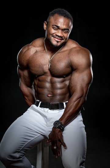 deji akanbi share naked muscle black men photos