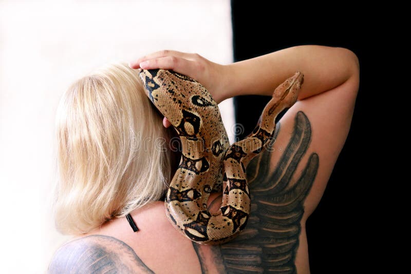 Naked Woman With Snake huge vaginas