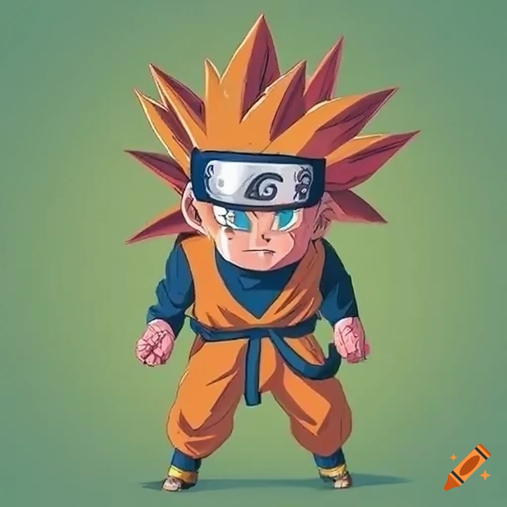 Naruto Dragon Ball Crossover jung fick