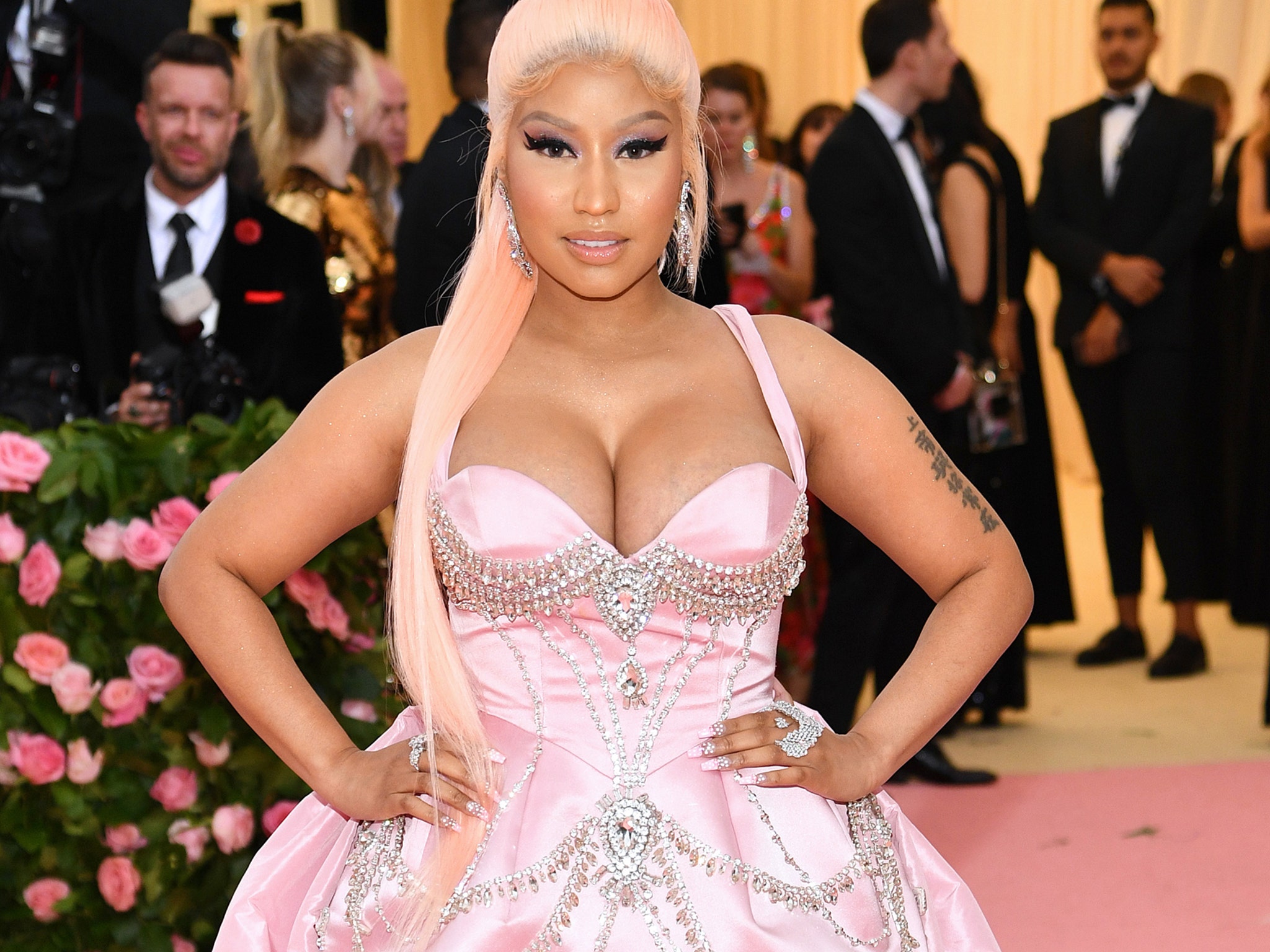 ashley dirks recommends Nicki Minaj Breast Nude