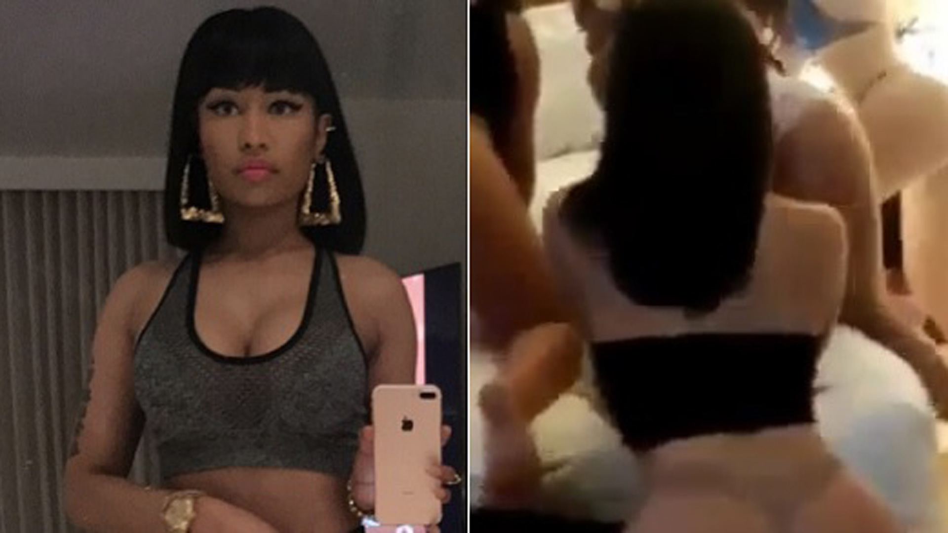 chantelle opperman recommends nicki minaj having porn pic