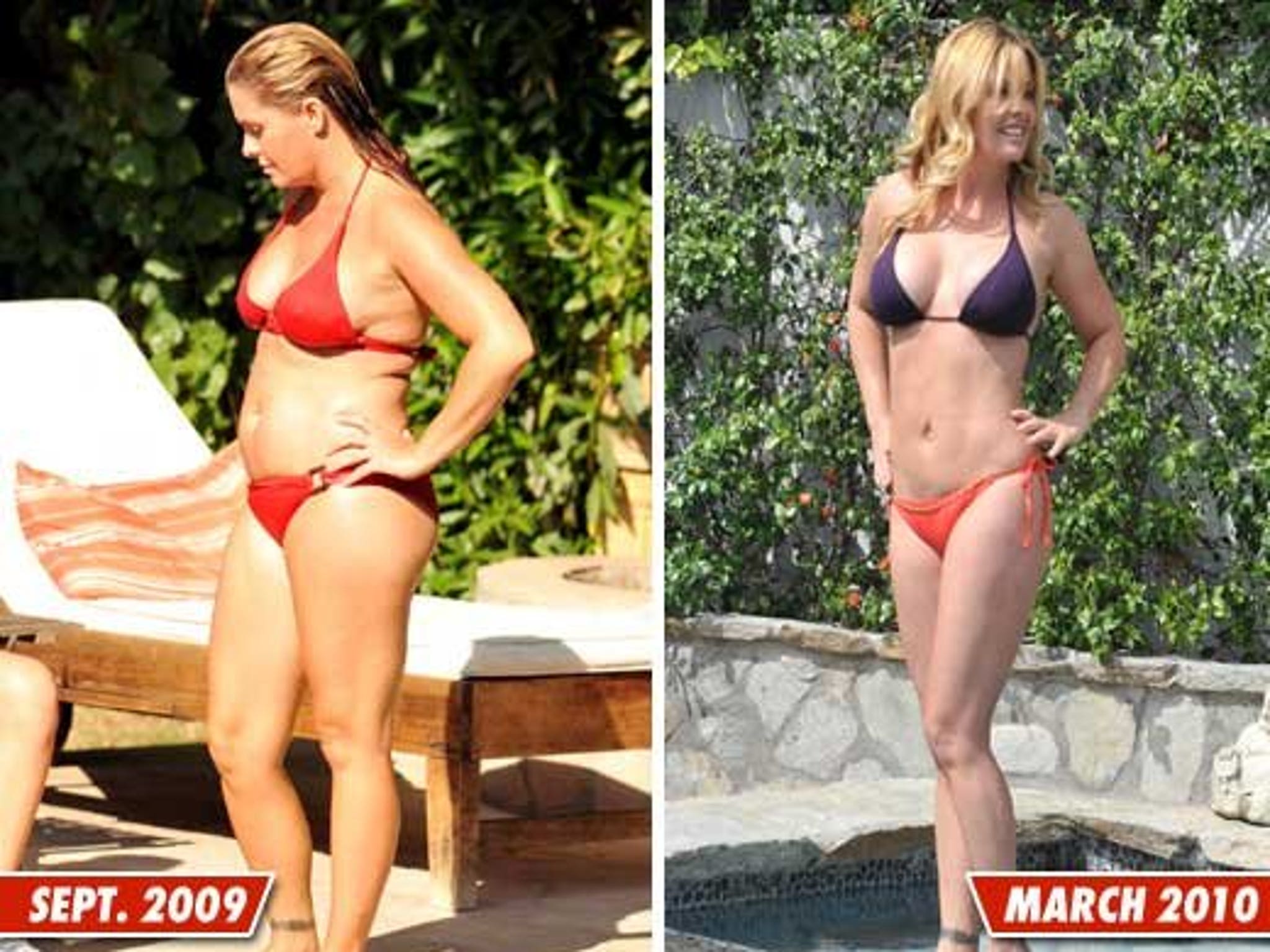 deann benson add nicole eggert bikini photo