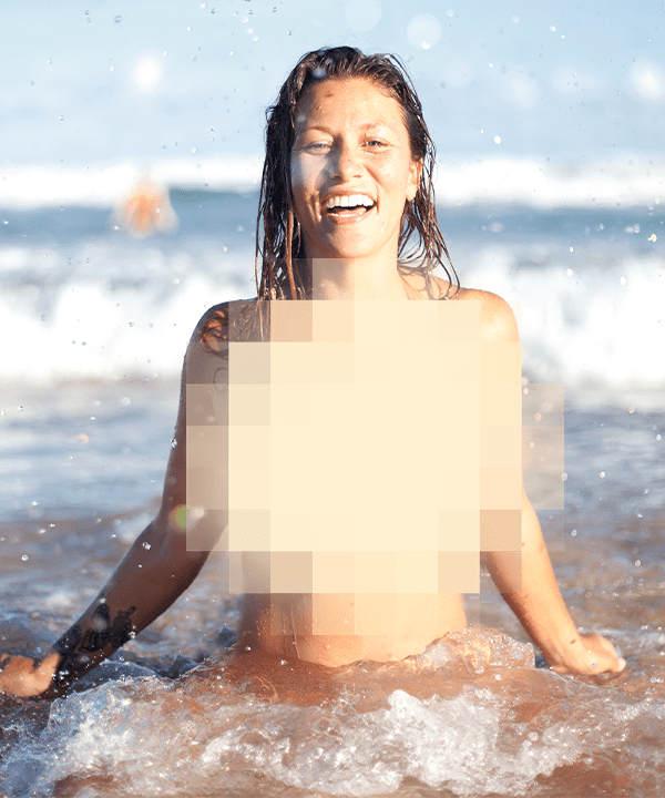 andy amaya recommends nude beach photoshoot pic
