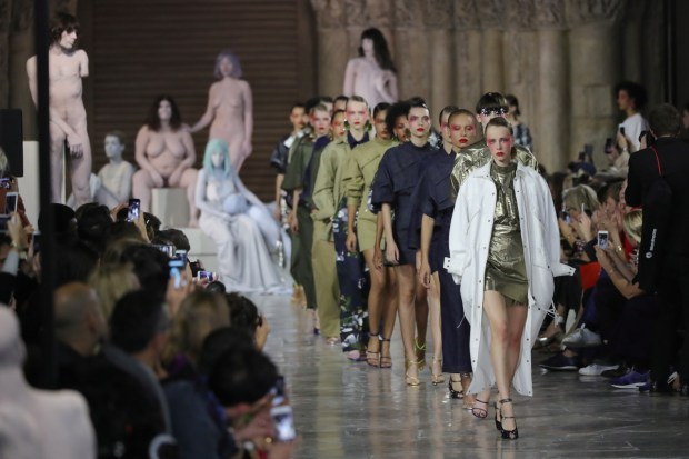 ashley deatley recommends nude fashion show pic