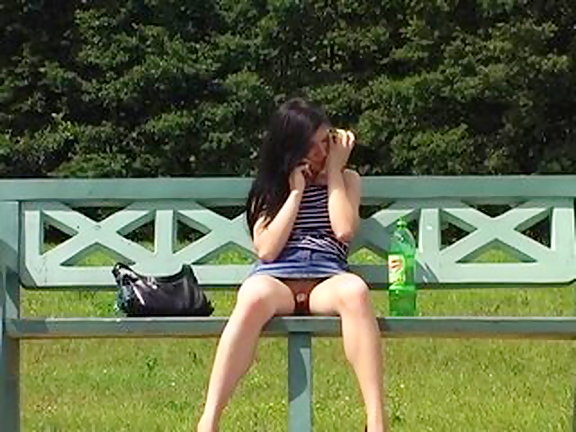 brenda mcnary recommends park bench upskirt pic