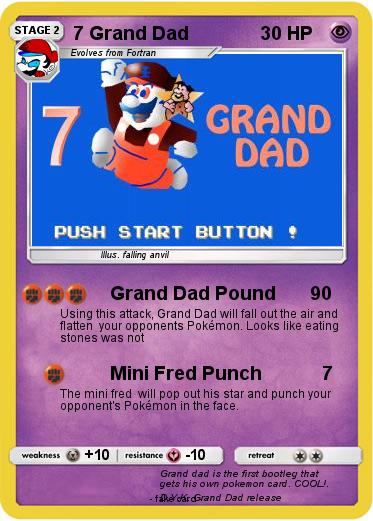 Pokemon Grand Dad Version german amateure