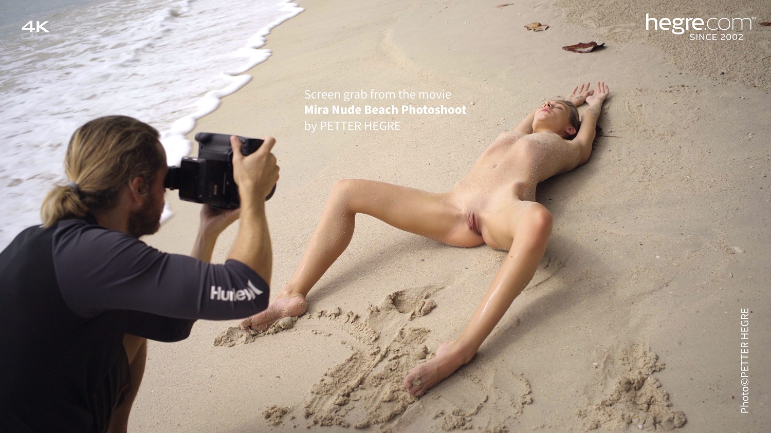 cedric meunier share porn photoshoot on beach photos
