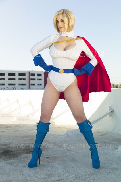 claire higginson recommends power girl larkin pic
