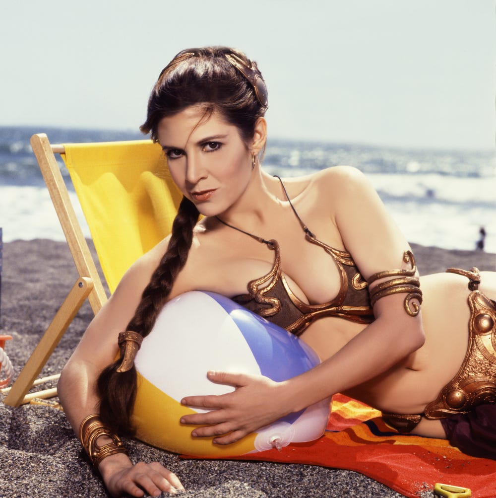 daisy cajas recommends Princess Leia In Gold Bikini Images