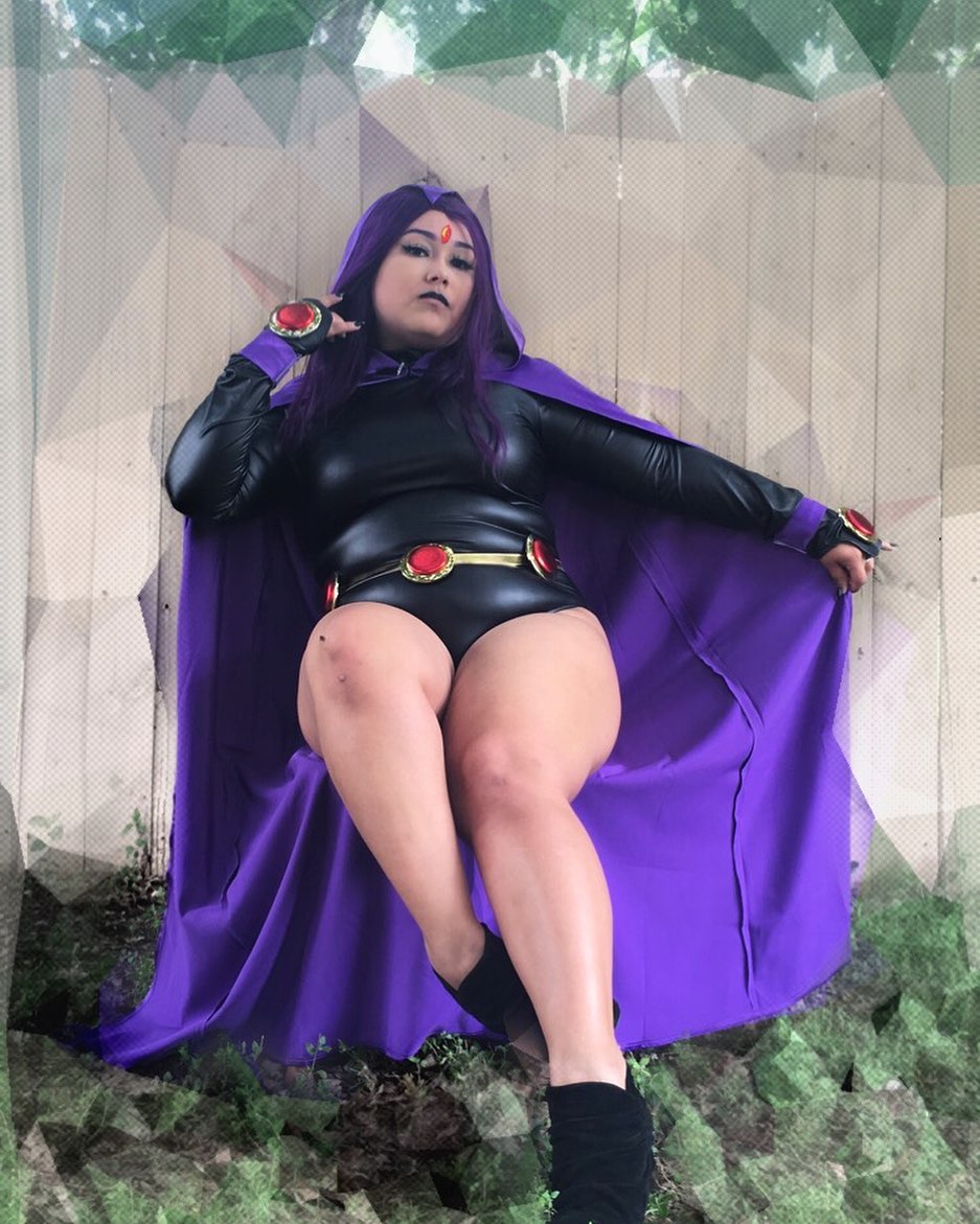 courtney paige long share raven cosplay plus size photos