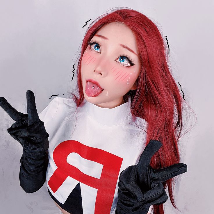 real life ahegao