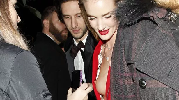 denis jakac share rosie huntington whiteley nip slip photos