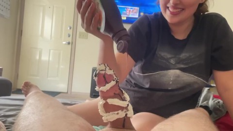 Sex With Whip Cream feet porno