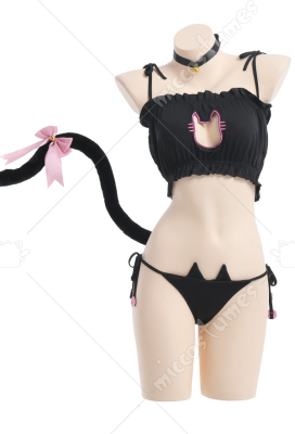 Sexy Cat Lingerie webcam job
