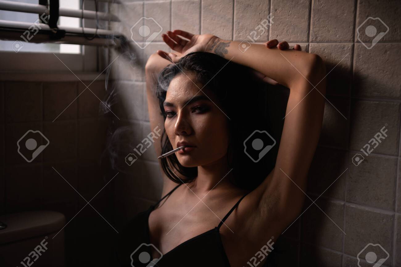 sexy girl on toilet
