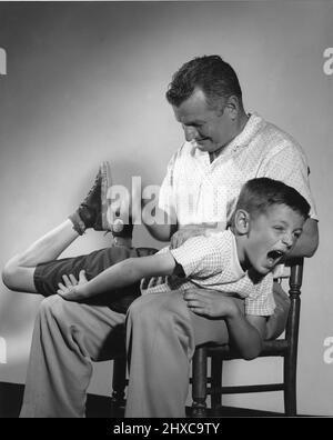 barry levin recommends spanked over dads knee pic
