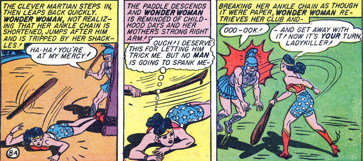 deanna hutton recommends superman spanking wonder woman pic