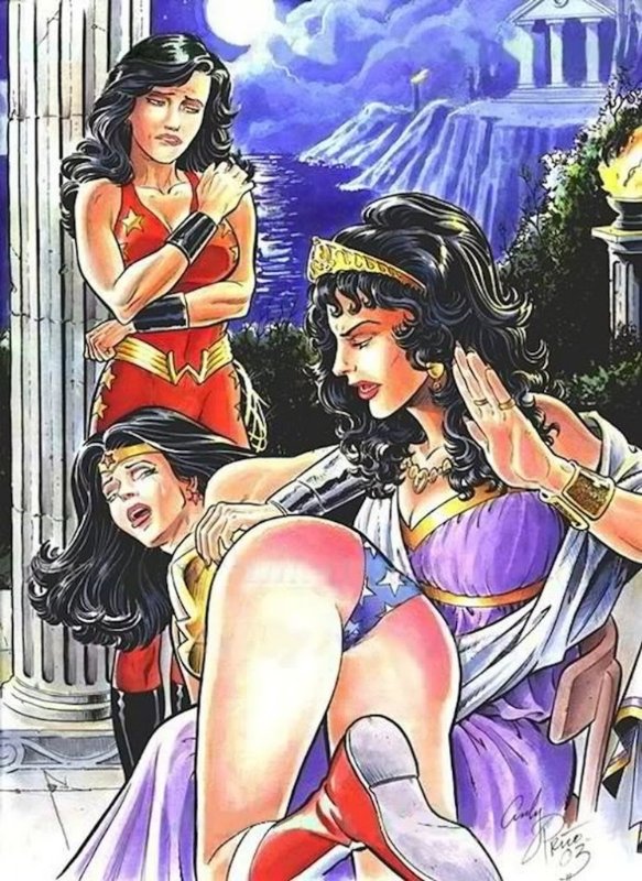 candra armour recommends superman spanking wonder woman pic