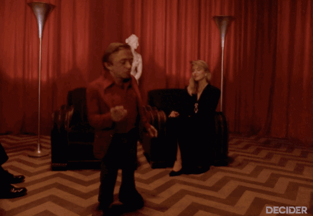 deanna peel recommends twin peaks midget dance gif pic