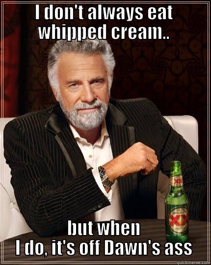 Whip Cream In Ass deauxma photos
