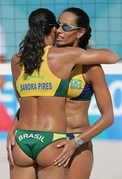 bj de jesus recommends womens beach volleyball wardrobe malfunction pic
