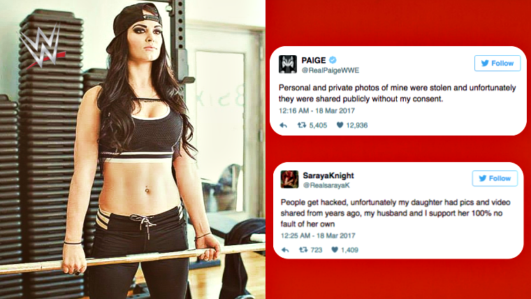 Wwe Paige Hacked Pictures versus them