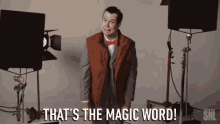 Best of You didnt say the magic word gif