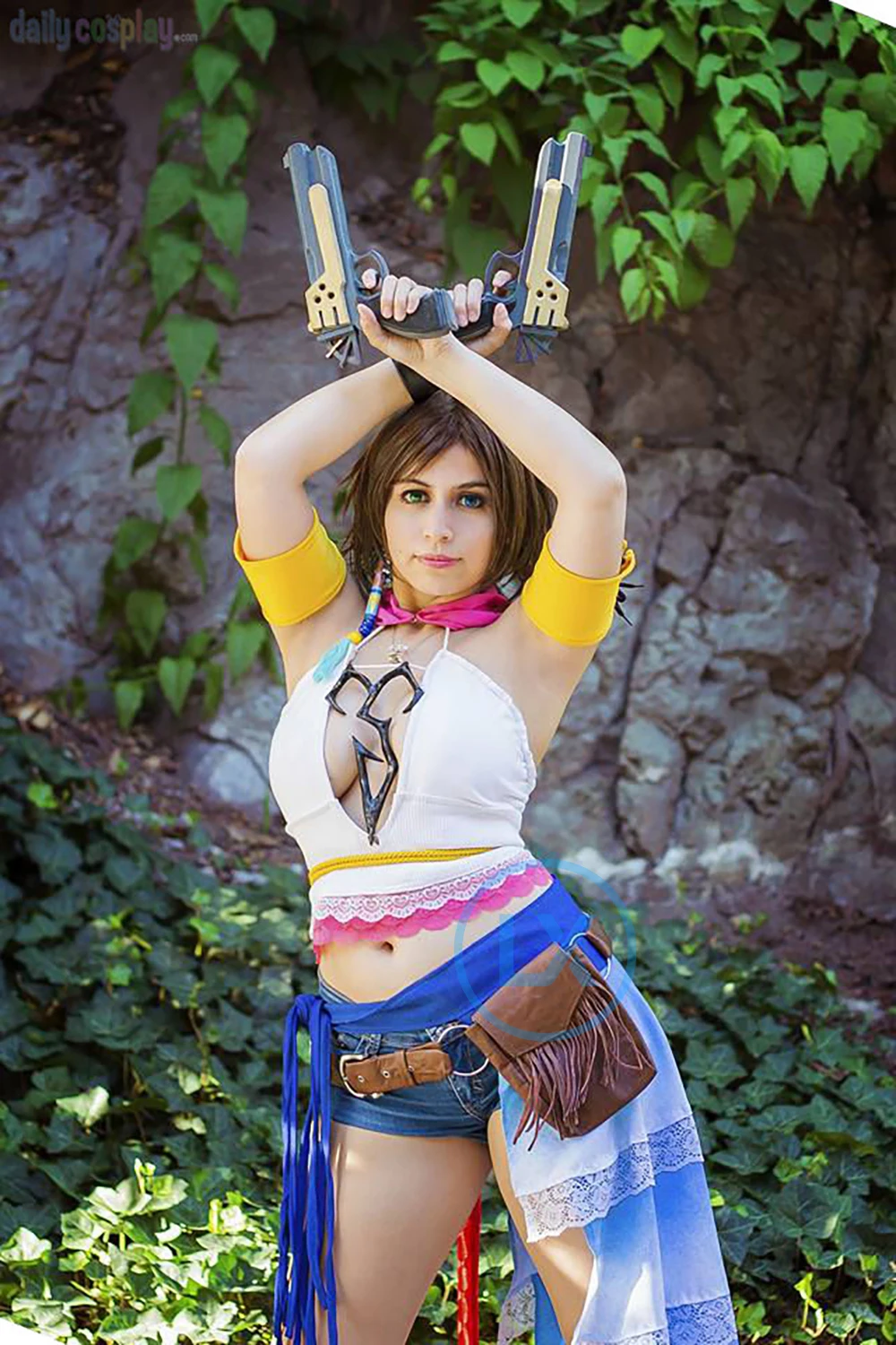 Yuna Final Fantasy Cosplay. Porn pics & moveis